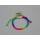 Armband geflochten bunt
