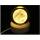 Glass ball diameter 60 mm, motif Saturn