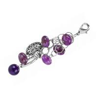 Anhänger, purple Stone, lila