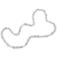 Kette, mittel, Metallglieder, silber