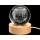 3D Kristallglaskugel 60 mm mit LED-Holzsockel – Erde Lasergravur Geschenk