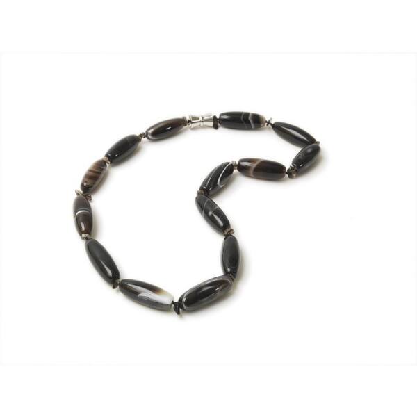 Kette kurz, Achat, mit Magnetverschluss