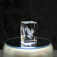 3D-Glas-Cube-Adler, versch. Größen