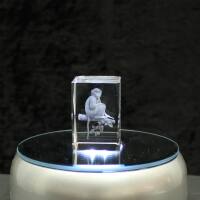 3D-Glas-Cube-Affe, versch. Größen