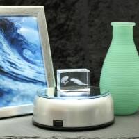 3D-Glas-Cube-Beluga, versch. Größen