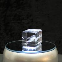 3D-Glas-Cube-Beluga, versch. Größen