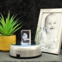 3D-Glas-Cube-Eichhörnchen, versch. Größen