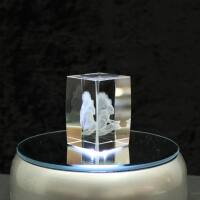 3D-Glas-Cube-Eichhörnchen, versch. Größen