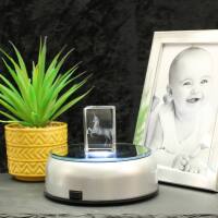 3D-Glas-Cube-Einhorn, versch. Größen