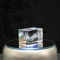 3D-Glas-Cube-Formel 1, versch. Größen