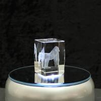 3D-Glas-Cube-Gorilla, versch. Größen