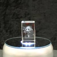 3D-Glas-Cube-Panda, versch. Größen