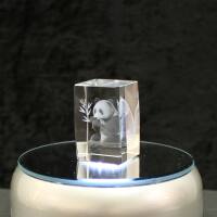 3D-Glas-Cube-Panda, versch. Größen