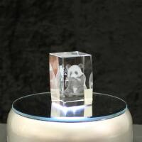 3D-Glas-Cube-Panda, versch. Größen