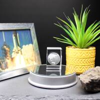 3D-Glas-Cube-Erde, versch. Größen