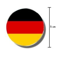 Glas Magnet- Länder Flagge