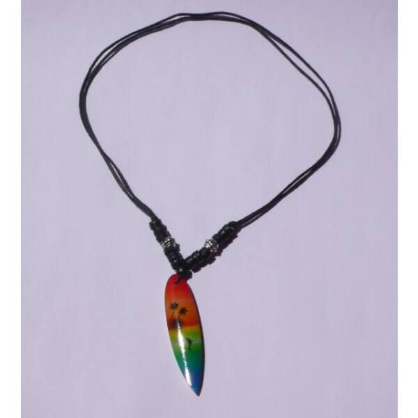 Kette Surfbrett, mit Stoffband verstellb., iv.Farb.